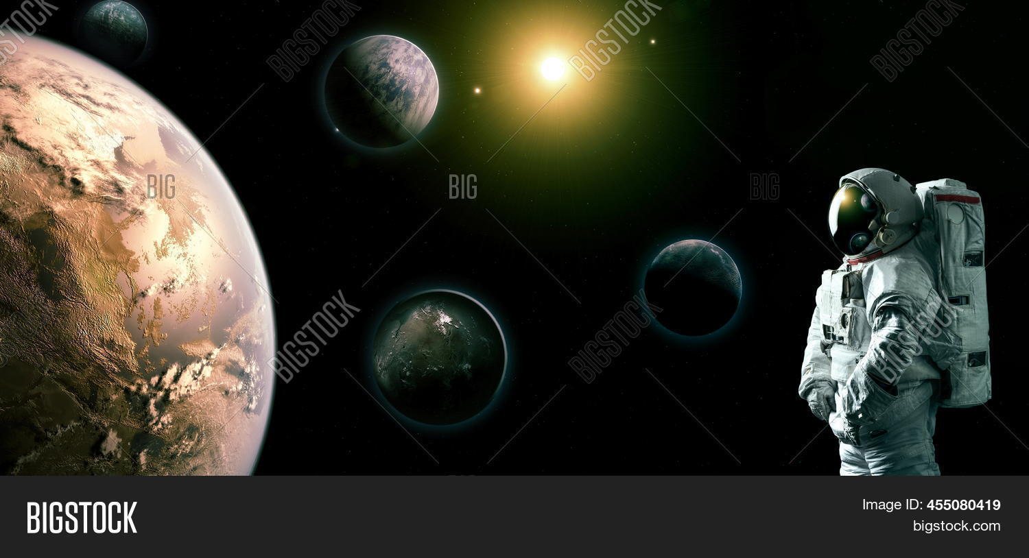 Astronaut Outer Space Image & Photo (Free Trial) Bigstock