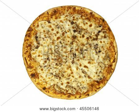 Pizza na białym tle