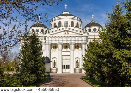 St. Sophia (ascension) Cathedral In Pushkin, Saint Petersburg, Russia