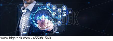 Robot Control Meta Language Technology Concept. Rcml