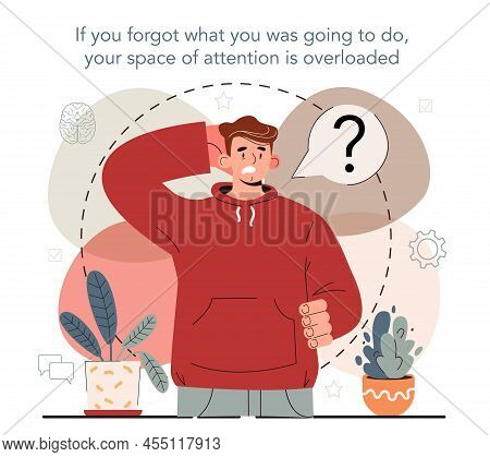 Hyperfocus Idea, How To Become More Efficient. Space Of Attention