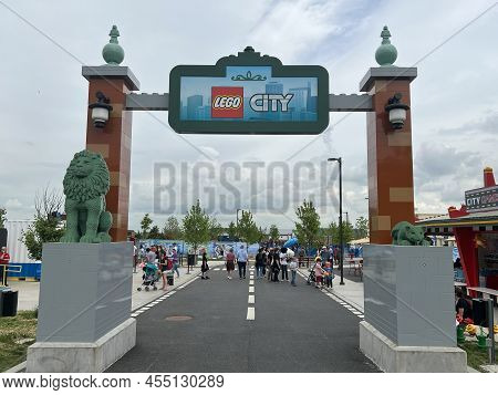 Goshen, Ny - May 14: Lego City At Legoland In Goshen, New York, As Seen On May 14, 2022.
