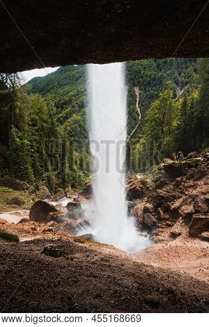 Pericnik Waterfall In Slovenia