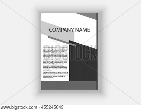 Printable Flyer Template. Business Flyer. Form A4