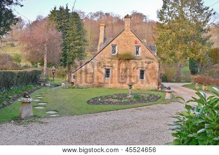 Trädgården i Cotswolds