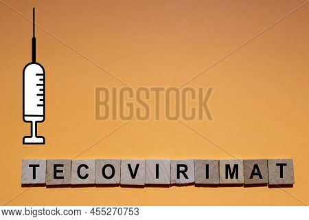 Tecovirimat. Antiviral Tecovirimat. Tpoxx Brand. Medication To Treat Monkeypox. Smallpox. Horizontal