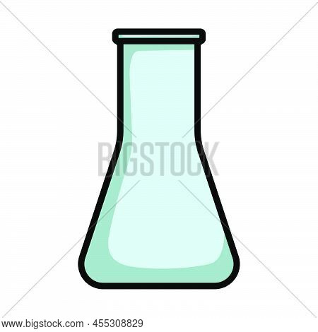 Chemical Bulbs Icon. Editable Bold Outline With Color Fill Design. Vector Illustration.