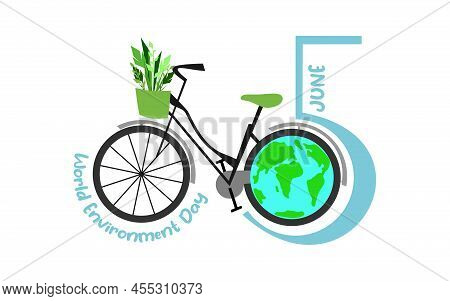Creative Poster Or Banner Of World Environment Day On 5Th June