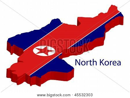 Severní Korea vlajka
