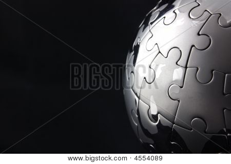 Globe Jigsaw Puzzle fertig