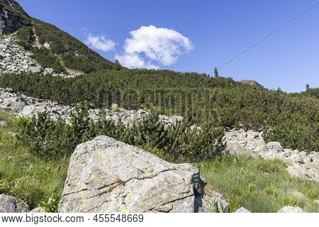 Landscape Of Rila Mountain Near The Scary Lake, Bulgaria