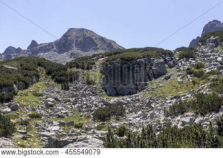 Landscape Of Rila Mountain Near The Scary Lake, Bulgaria