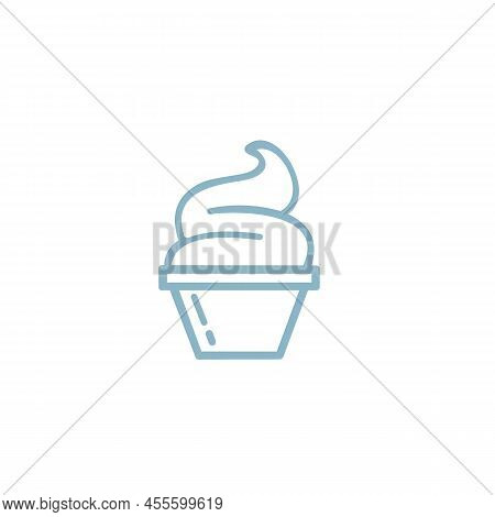 Ikon Cup Cake, Bakery Label, Baker Logo, Pie Icon, Baking Logo.
