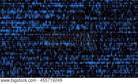 Texture Of Halftone Dots. Futuristic Abstract Background. Visualization Of Big Data. Vector Illustra