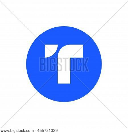 Tusd Coin Icon Isolated On White Background.