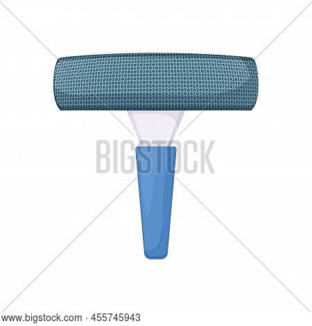 Clean Squeegee Glass Color Icon Vector. Clean Squeegee Glass Sign. Isolated Symbol Illustration