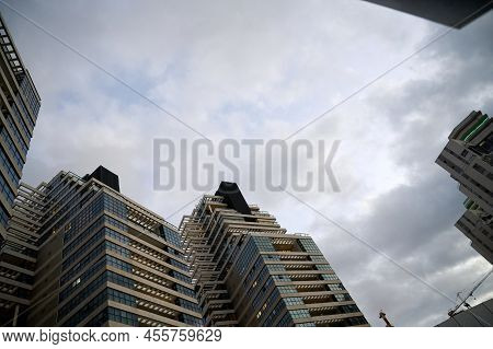 Netanya, Israel - March 9, 2022: Modern High-rises In Netanya. Ir Yamim Is The New Development Build