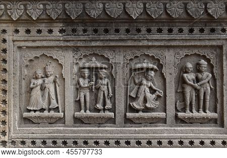Exterior Of Walls Of Ahilyabai Fort, Maheshwar (madhya Pradesh, India)