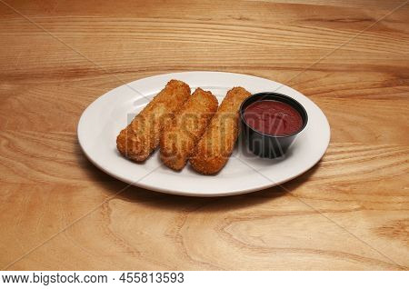 American Cuisine Dish Known A Mozzarella Sticks