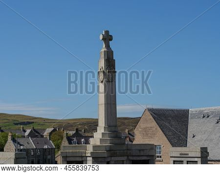 the city of Lerwick and the shetland islands