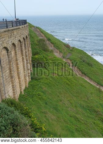 newcastle and tynemouth at the english coast