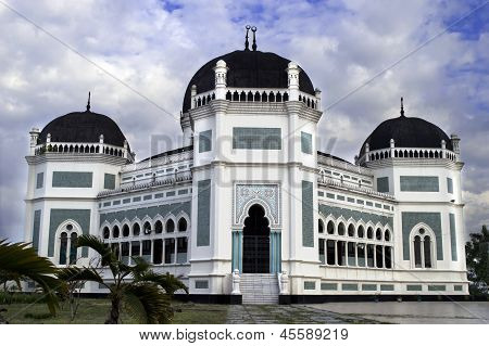 Grande Mesquita de Medan.