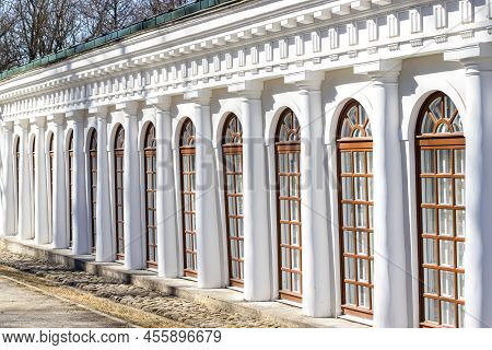 Facade Of The Oginsky Palace In The Village Of Zalesie, Grodno Region, Belarus, March 2022