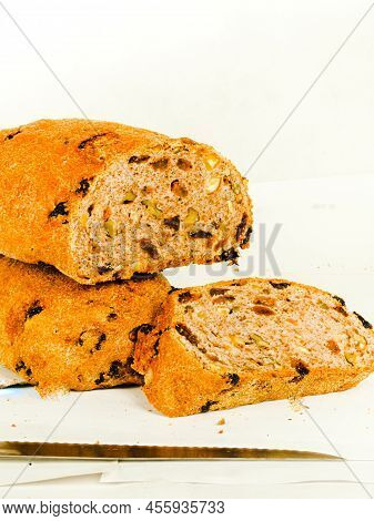 Olive Loaf, Olive Bread, A Bread Laced With Whole Olives