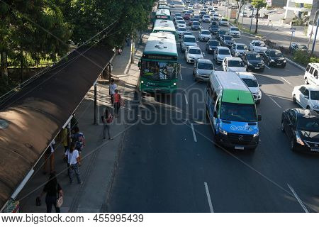 Traffic Jam In Salvador