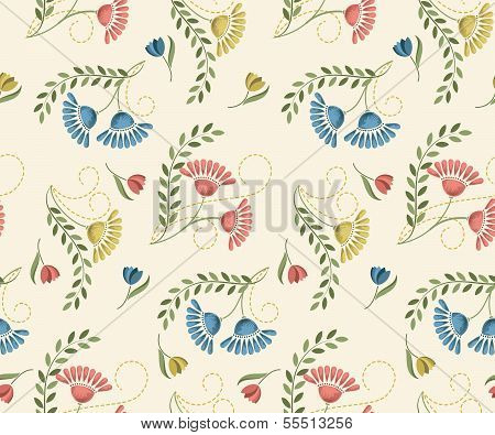 Seamless Flower Pattern