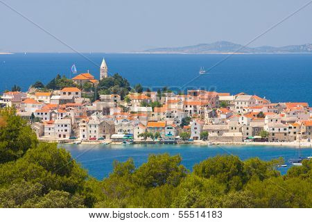 Town Primosten In Croatia