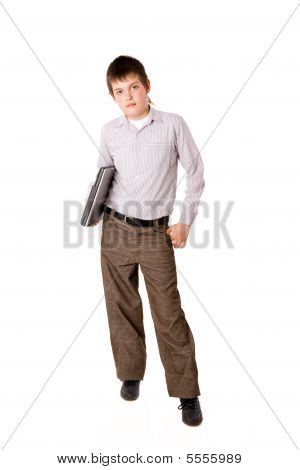 Jongen met Laptop