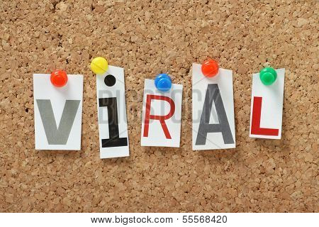 The word Viral