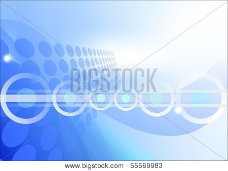 Abstract blue background