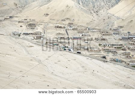 Leh City Architecture. India, Ladakh