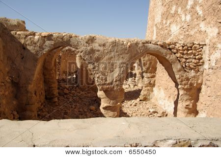 Berberské ruiny v Libyi