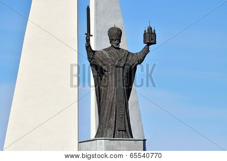 Monument To St Nicholas The Wonderworker. Kaliningrad, Russia