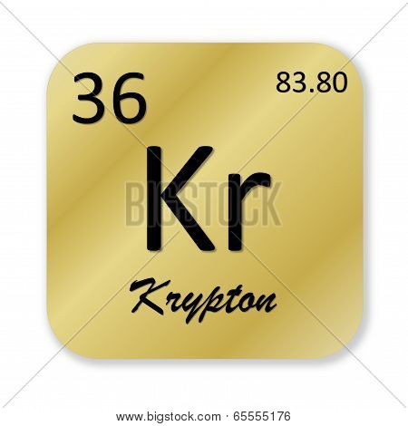 Krypton element