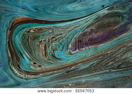 Marbled Paper Technique