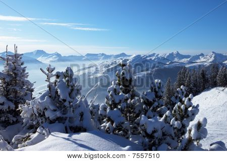 Itävallan Alpeilla. Saalbach