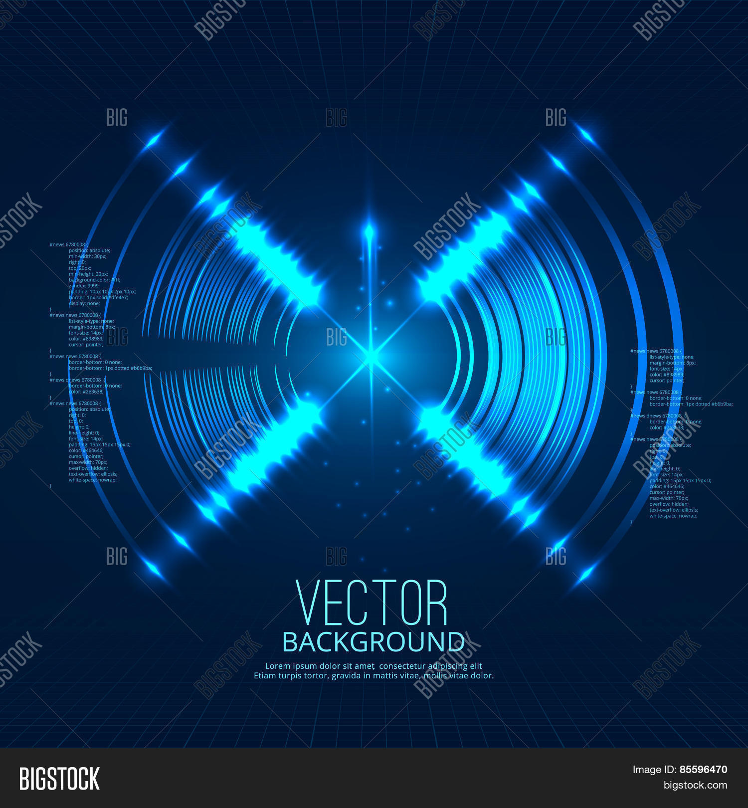 Futuristic Circle Vector & Photo (Free Trial) | Bigstock