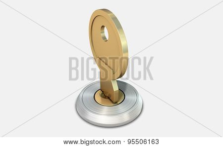 Empty Slot With Key