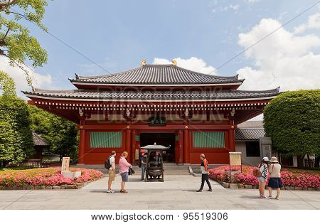 Yogodo Hall Of Senso-ji Temple, Tokyo, Japan