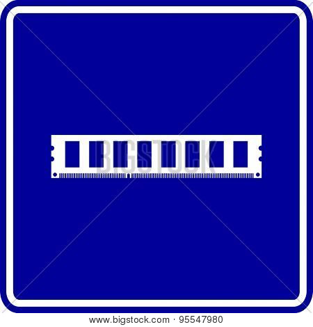 ram memory stick sign