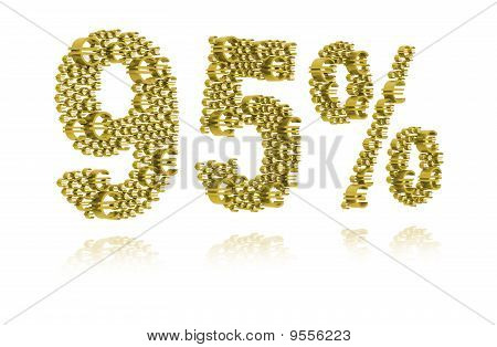 ภาพ 3D ของไนน์ตี้ห้าเปอร์เซ็นต์