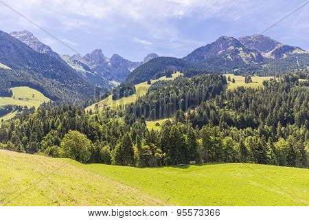 View On The Alps, Switzerland