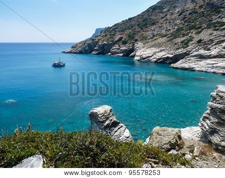 Amorgos island landscape