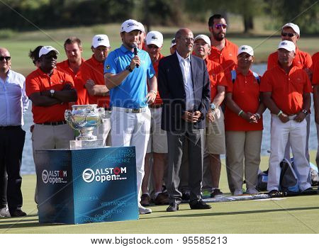 Bernd Weisberger (aut) Winner The Golf French Open 2015