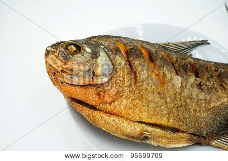 Deep Fried Pomfret