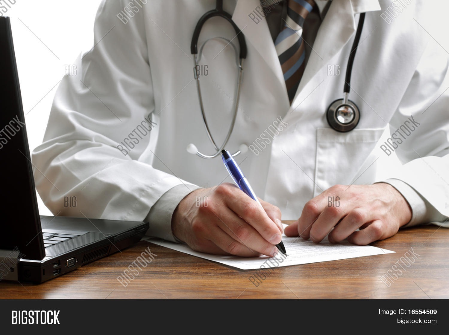 Doctor Writing Patient Image & Photo (Free Trial) Bigstock